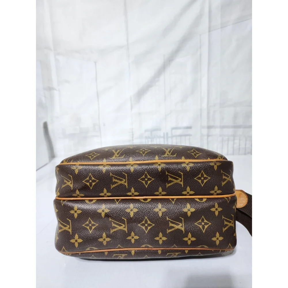 Louis Vuitton Reporter Shoulder Bag Brown/Beige